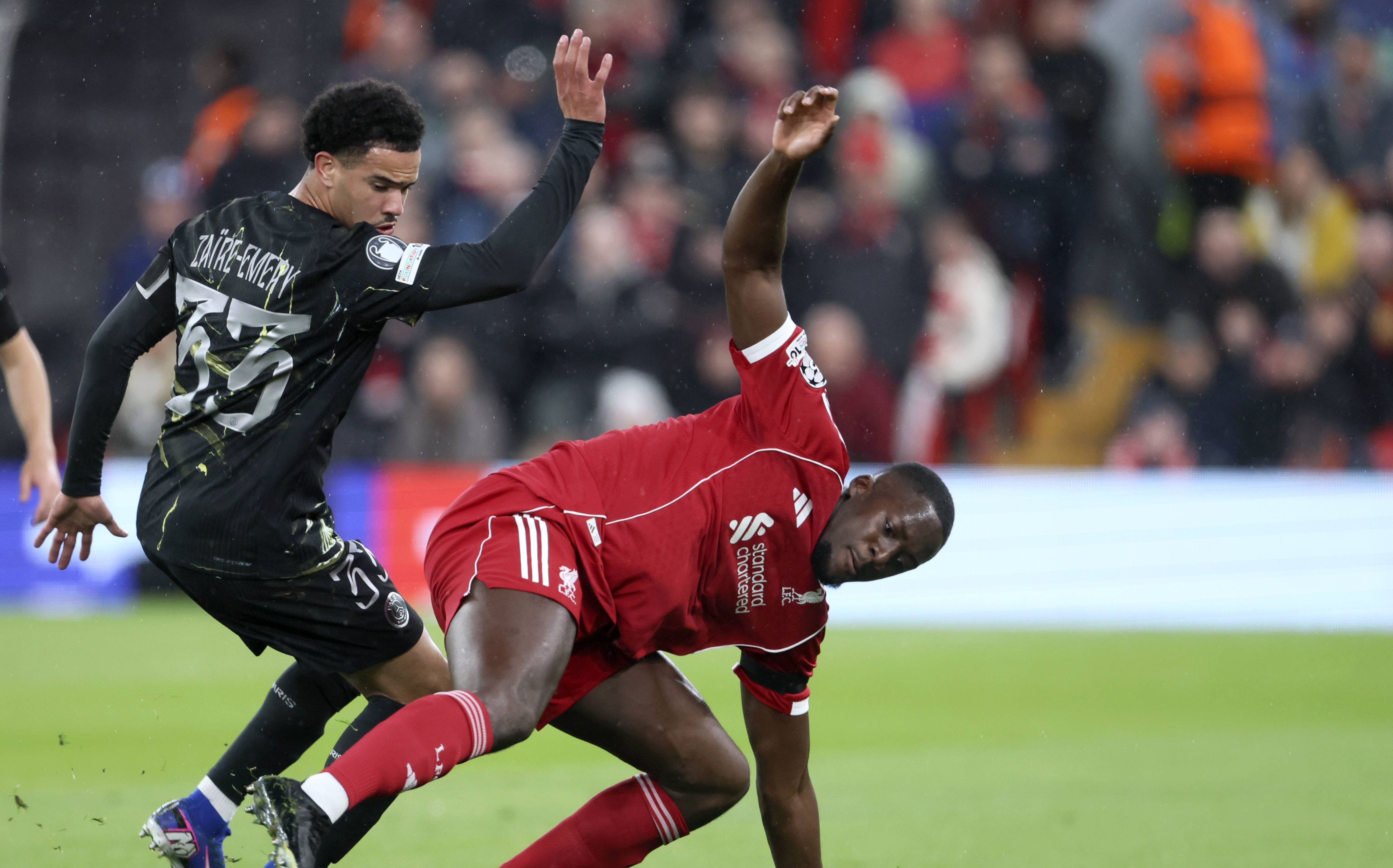 ACUM: Liverpool - PSG 0-0 | Ocazie uriașă ratată de parizieni! Atmosferă electrizantă în iadul din Merseyside