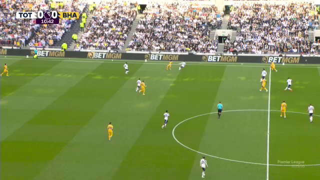 ACUM: Tottenham - Brighton 0-0 e în direct pe VOYO | Radu Drăgușin, pe bancă