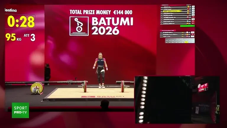 Mihaela Cambei, campioană europeană în proba de smuls