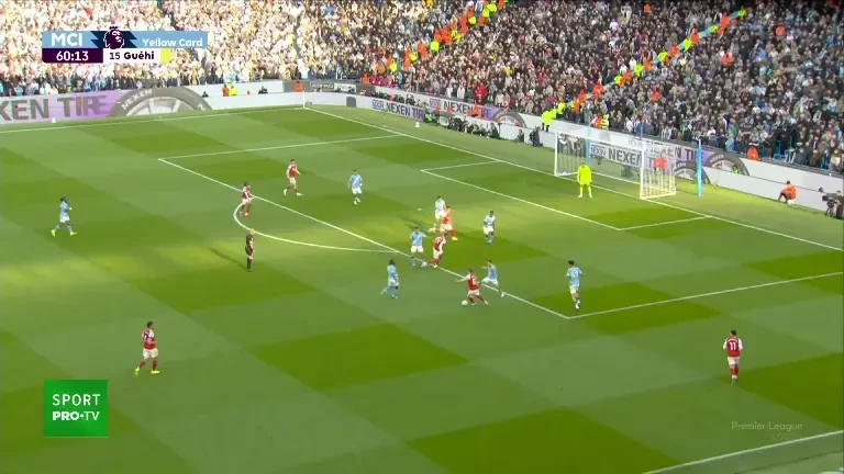 Manchester City - Arsenal | Minutul 61: Ocazie Arsenal!