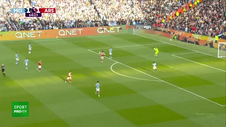 Manchester City - Arsenal | Minutul 64: GOL City!