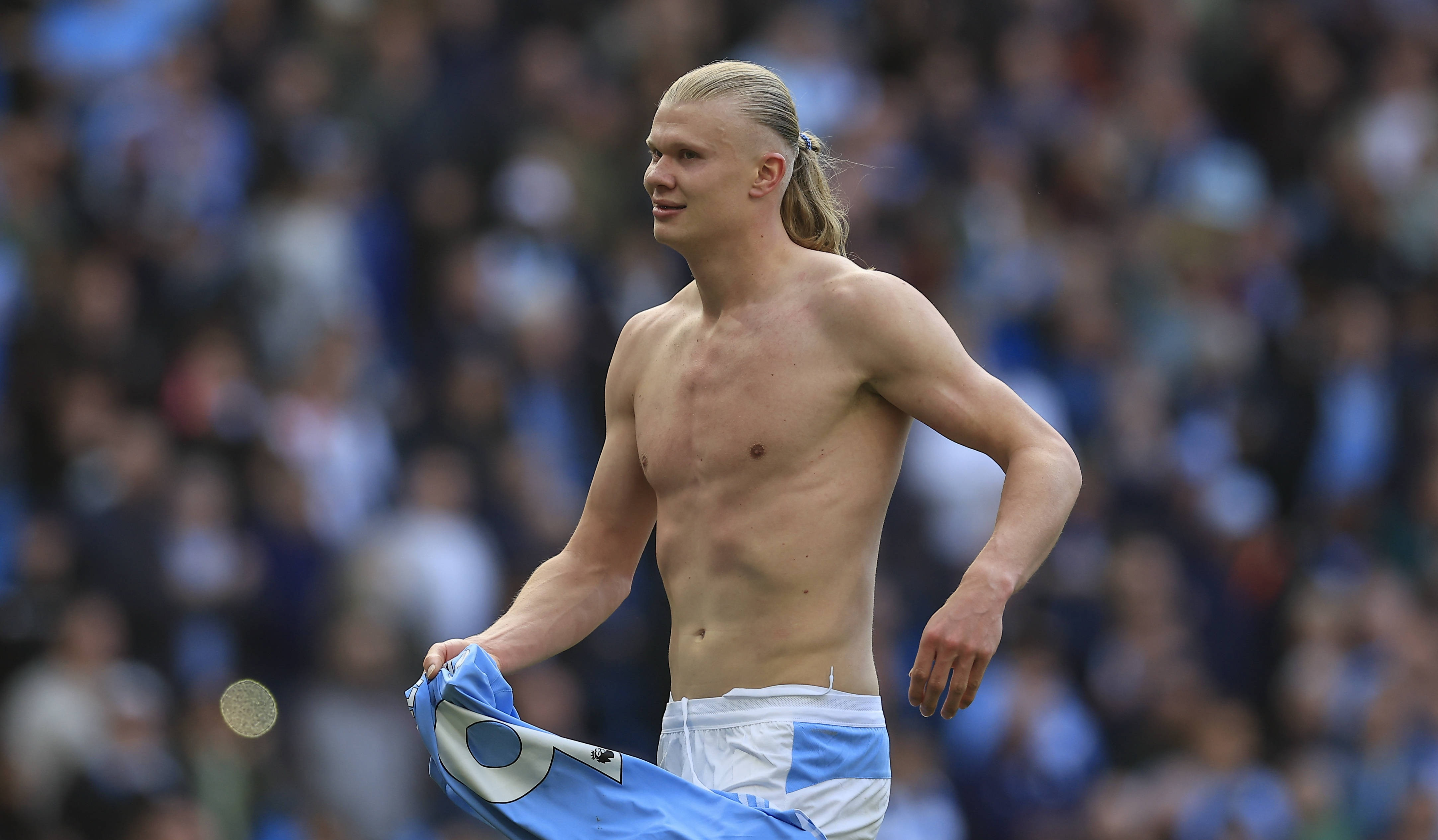 Erling Haaland, întrerupt la interviuri după victoria cu Arsenal: ”Ai fost un animal!”