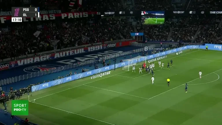 PSG - Lyon | Minutul 18: GOL Lyon!