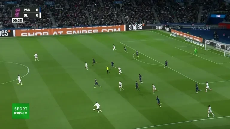 PSG - Lyon | Minutul 6: GOL Lyon!