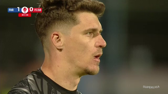 FCSB, gafe în lanț la Ovidiu! Crețu s-a făcut de râs cu un no-look pass, iar Târnovanu a scăpat mingea