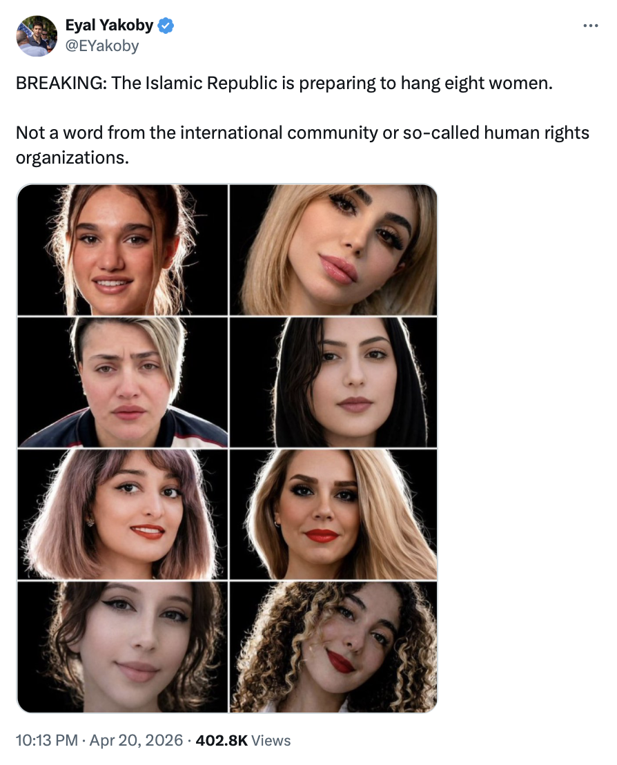 După ce a intervenit pentru fotbalistele iraniene, Donald Trump cere acum Iranului să cruțe 8 femei de la spânzurătoare