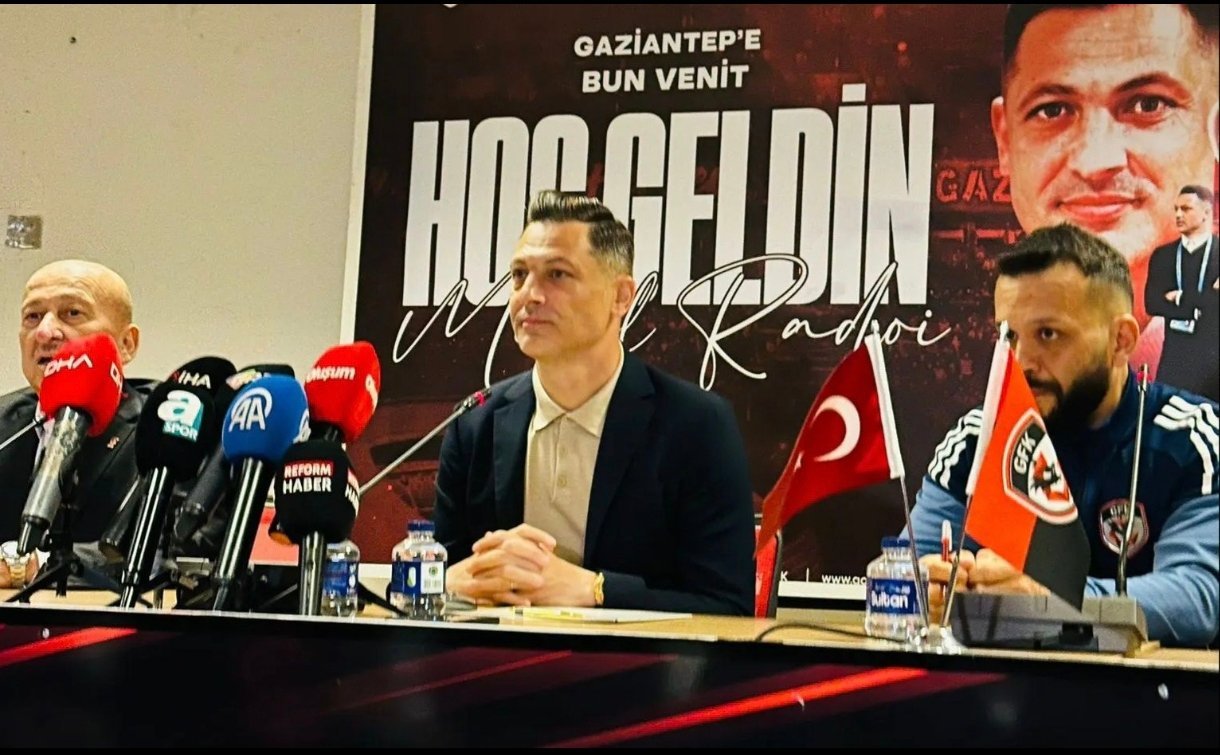Rădoi, prezentat la Gaziantep: salariul său, astronomic în Turcia!