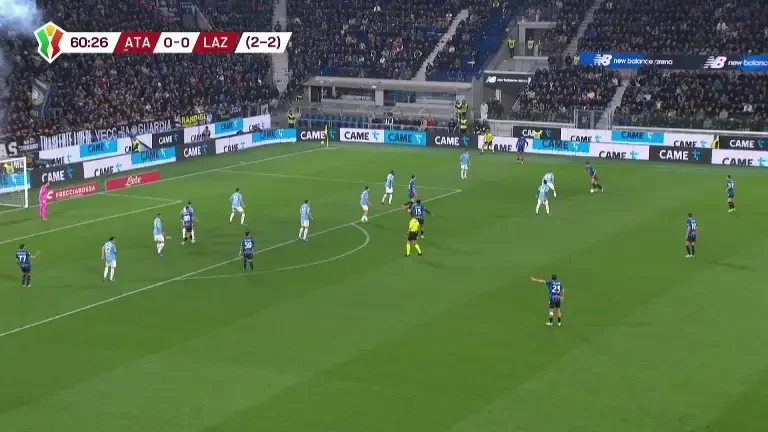 Atalanta - Lazio | Minutul 61: GOL anulat Atalanta!