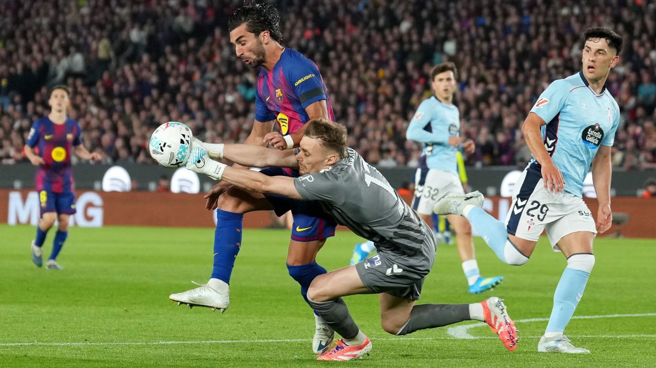 Nota lui Ionuț Radu după Barcelona - Celta Vigo. Clasamentul din La Liga după un meci aflat la un pas de o tragedie