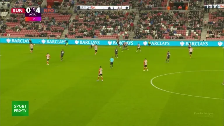 Sunderland - Nottingham Forest 0-5 pe VOYO!