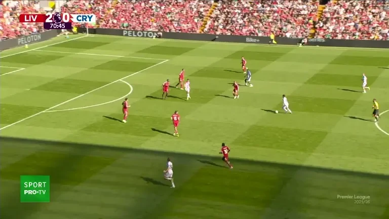 Crystal Palace relansează meciul cu Liverpool, transmis în exclusivitate de VOYO