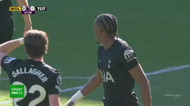 Premier League | Wolves - Tottenham, gol minutul 82