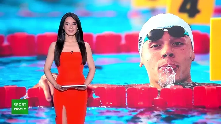 Ziua și podiumul pentru Popovici! Înotătorul, campion național și la proba de 100 m liber (25.04.2026)