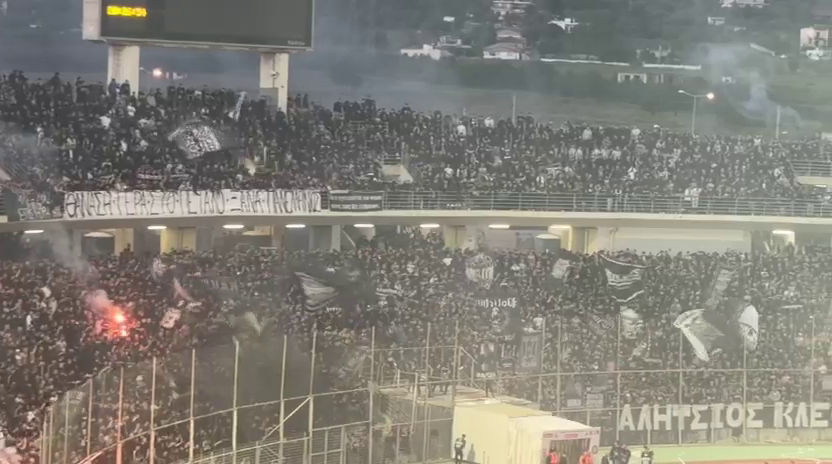 Atmosferă superbă în finala Cupei Greciei! PAOK-ul lui Răzvan Lucescu o înfruntă pe OFI Crete