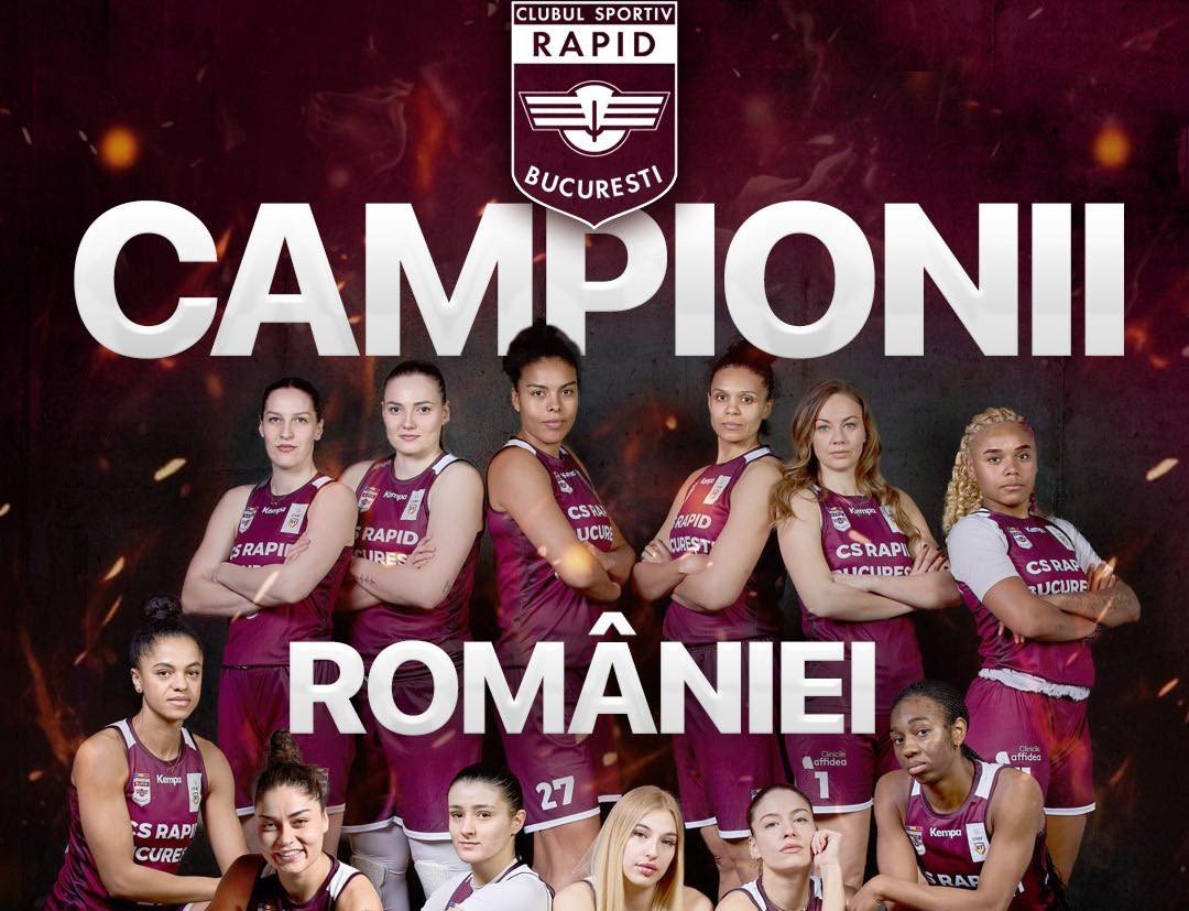 Rapid, campioană a României după 48 de ani!