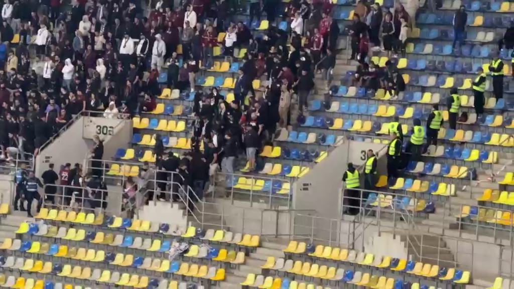 Reacția rapidiștilor după ce Dinamo a făcut 3-0 pe Arena Națională