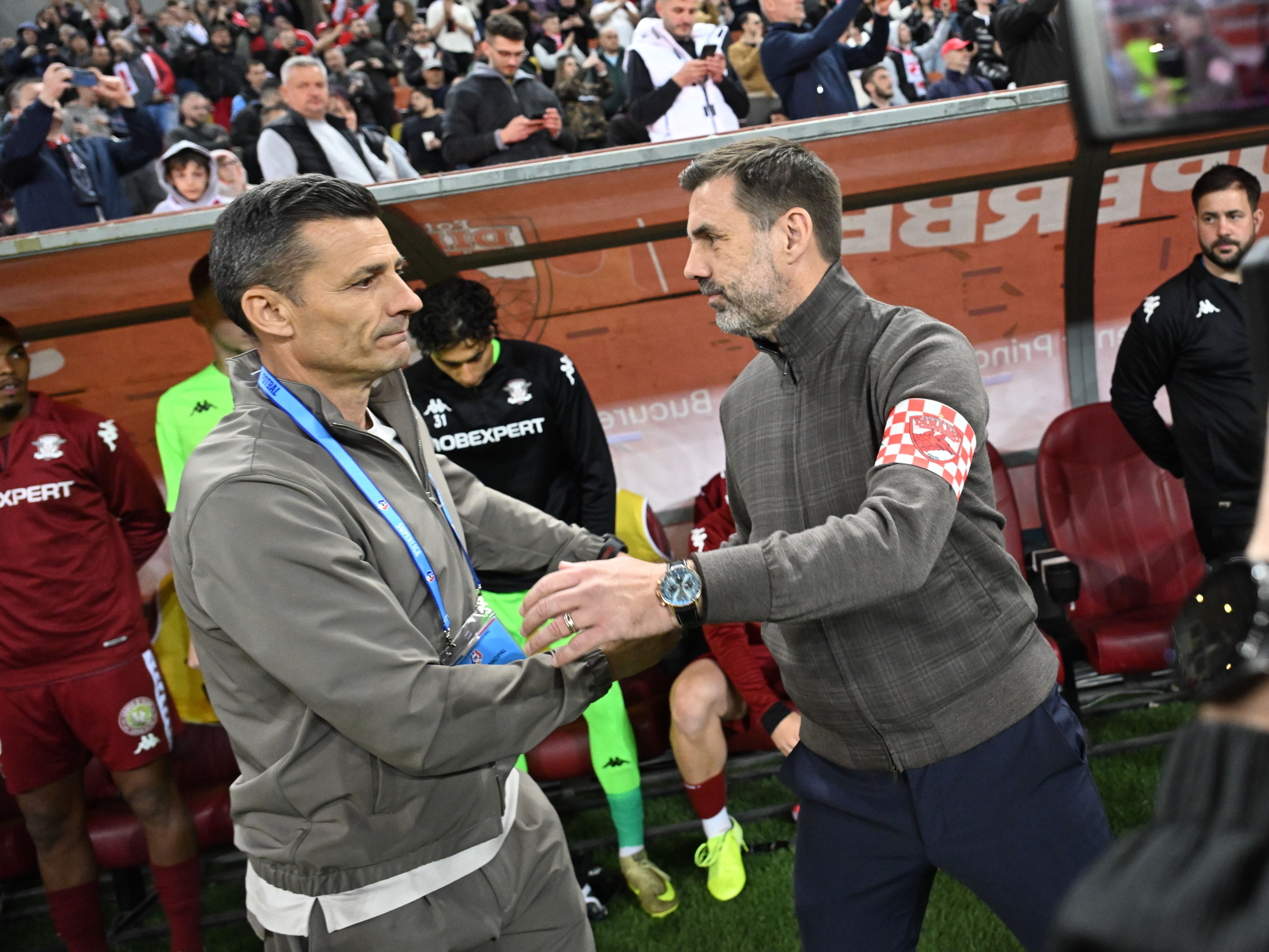 Gâlcă și-a pus la colț jucătorii după Dinamo - Rapid 3-1: "O rușine! Parcă uităm fotbalul"