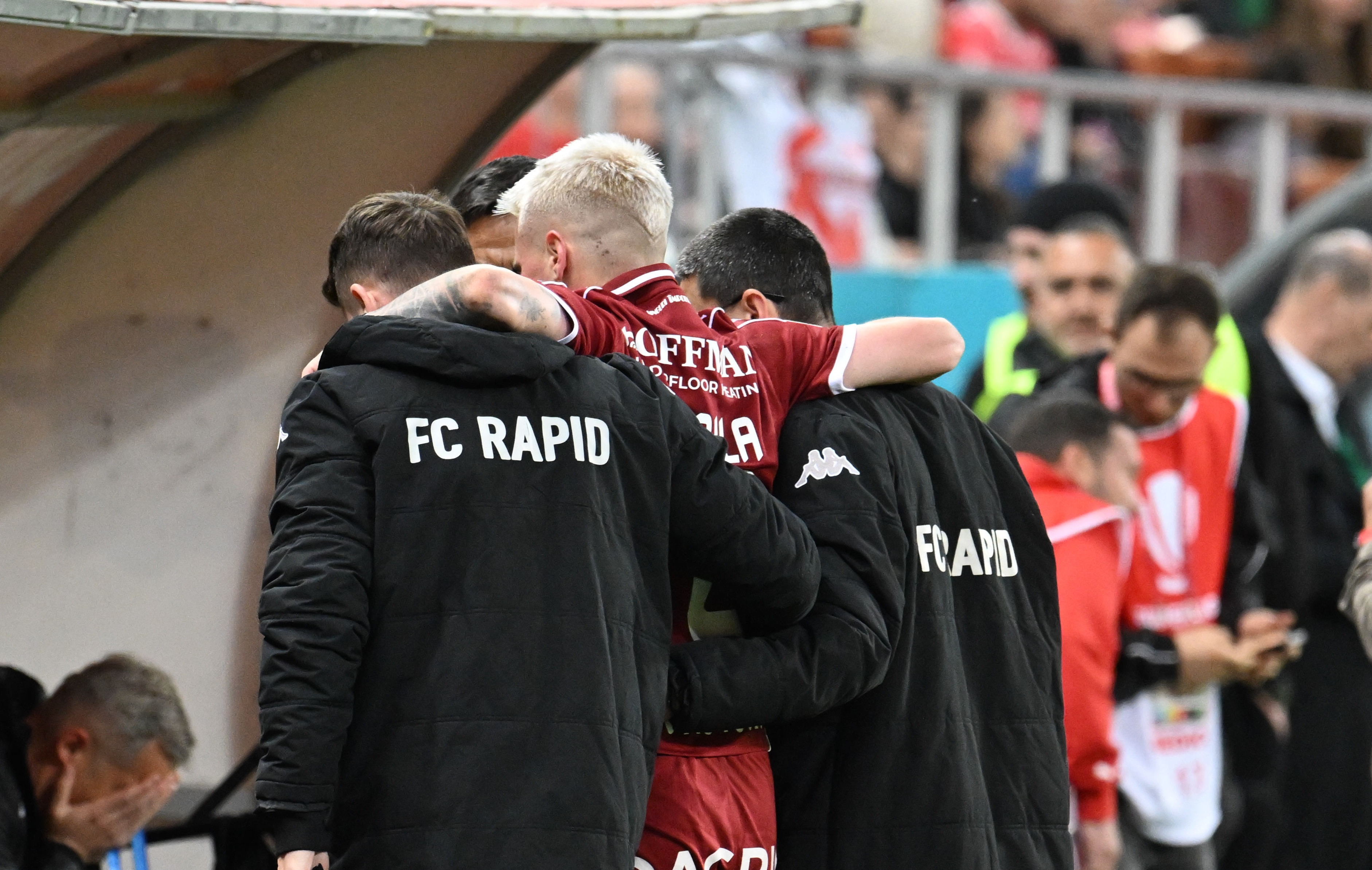 Claudiu Petrila, primul verdict al medicilor după accidentarea care l-a făcut să plângă în hohote la meciul cu Dinamo