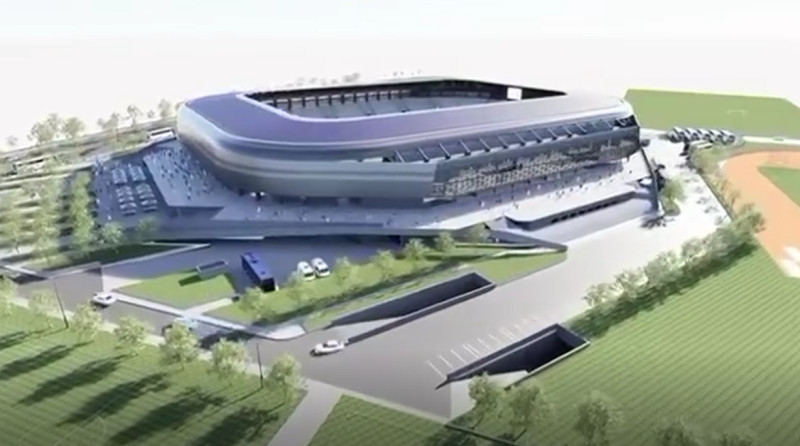 Au început lucrările pentru stadionul de 100.000.000€ din România: ”Șantierul este în plină activitate”
