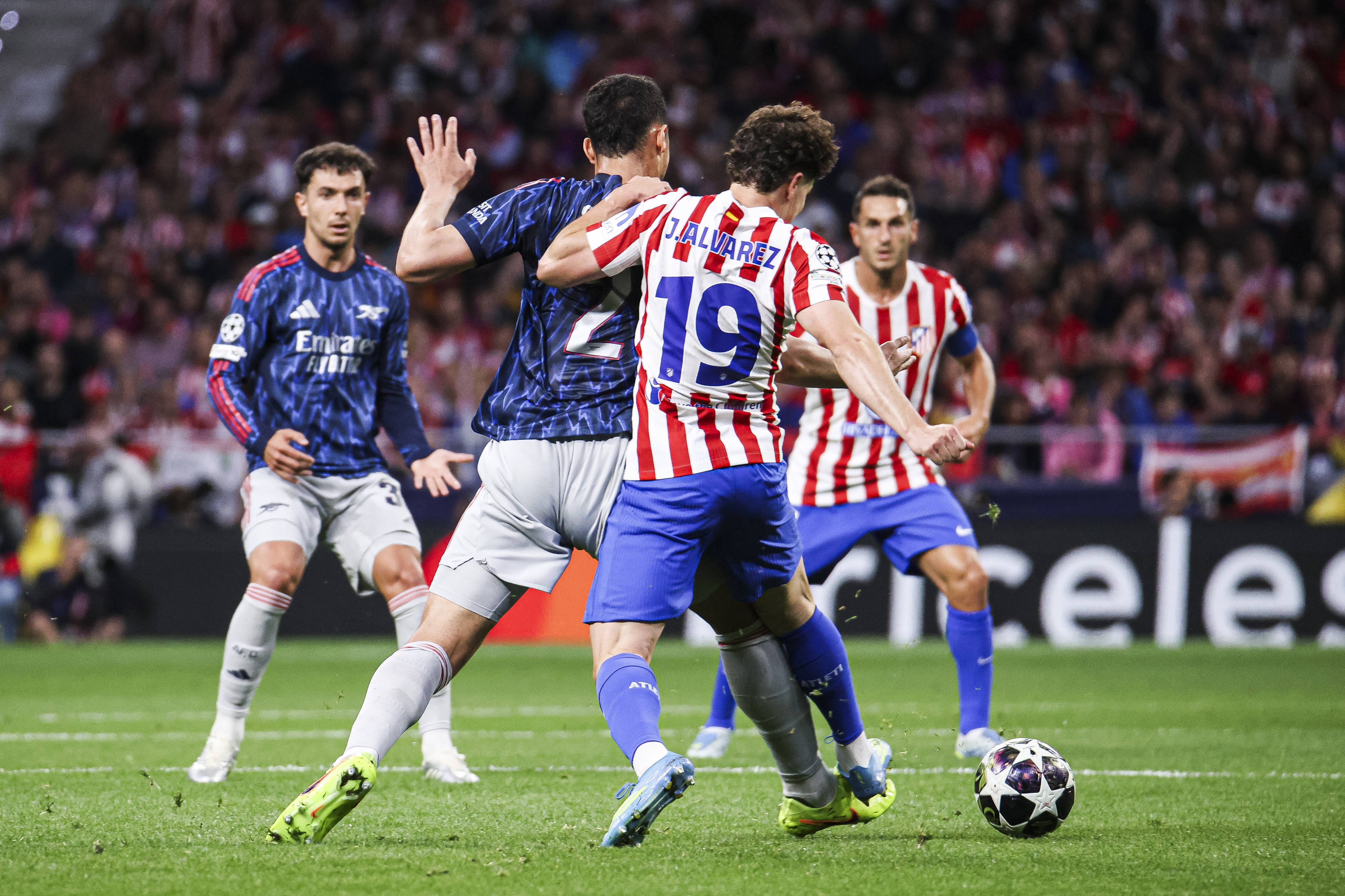 Atletico Madrid - Arsenal 1-1, ACUM! Două goluri din penalty în semifinala Champions League
