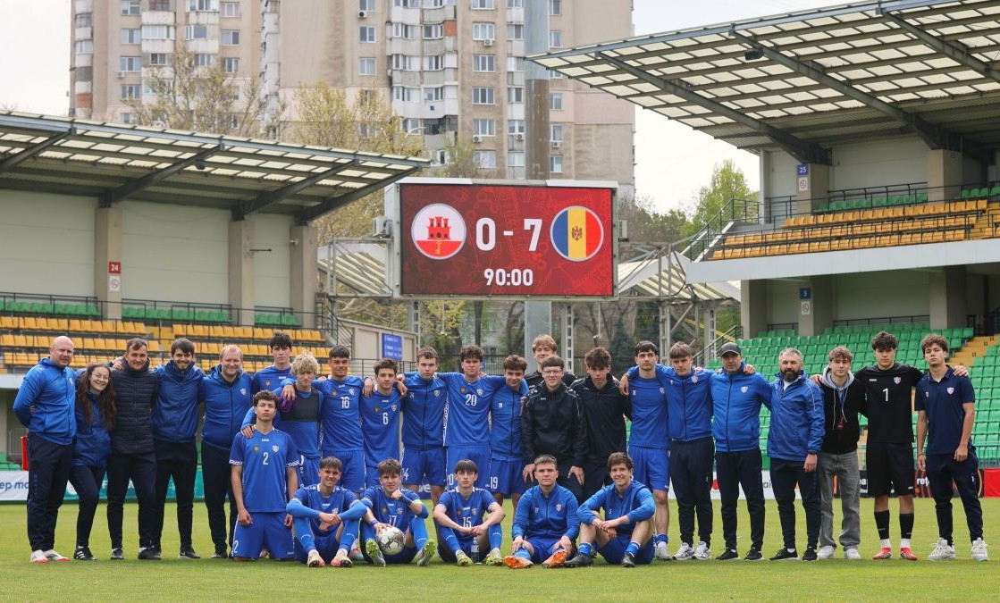 Neînvinsă și fără gol primit în preliminarii, Moldova a ratat calificarea la EURO!