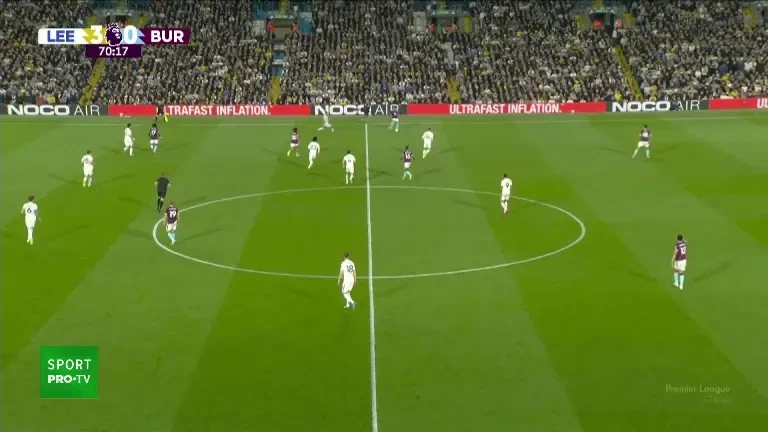 Premier League | Loum Tchaouna înscrie pentru Burnley în meciul cu Leeds (1 mai 2026)