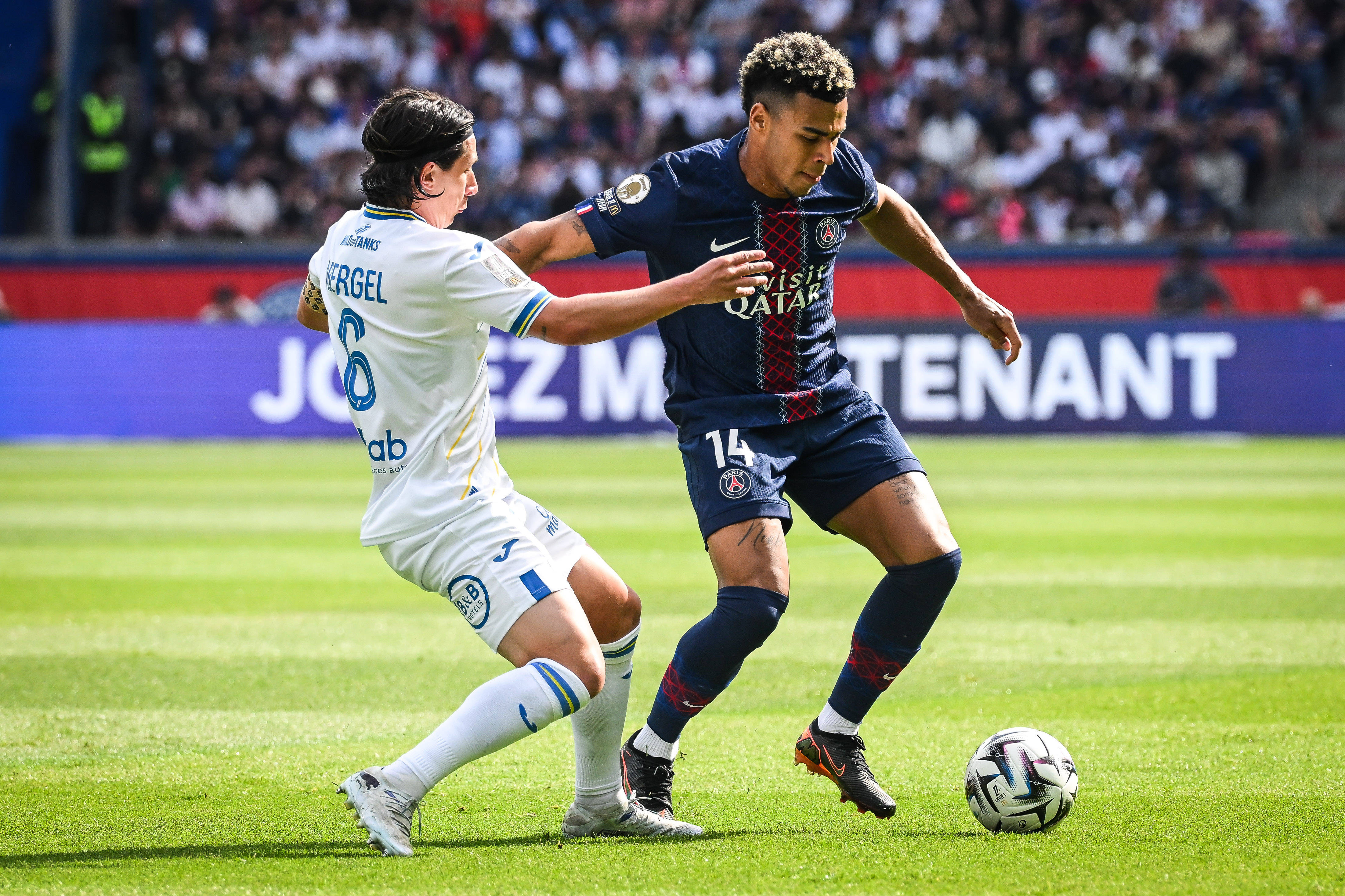 PSG - Lorient 2-2, pe VOYO. Pas greșit făcut de rezervele lui Luis Enrique!
