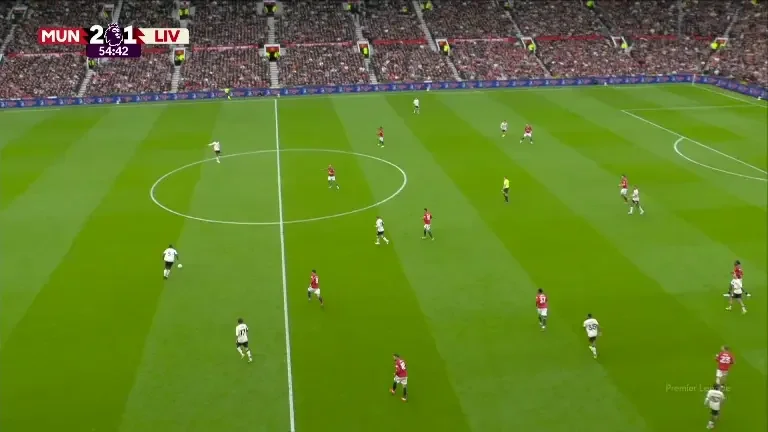 Manchester United - Liverpool, VOYO: Gol Gakpo (minutul 56)