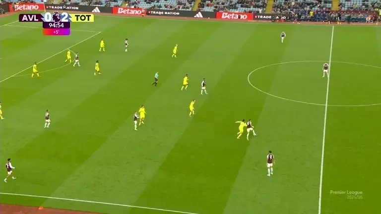 Aston Villa - Tottenham, VOYO: Gol Buendia (minutul 90+6)