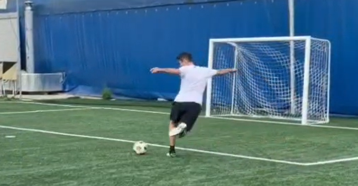 Adrian Mutu și Ciprian Marica au refăcut golul incredibil din Sepsi - Steaua