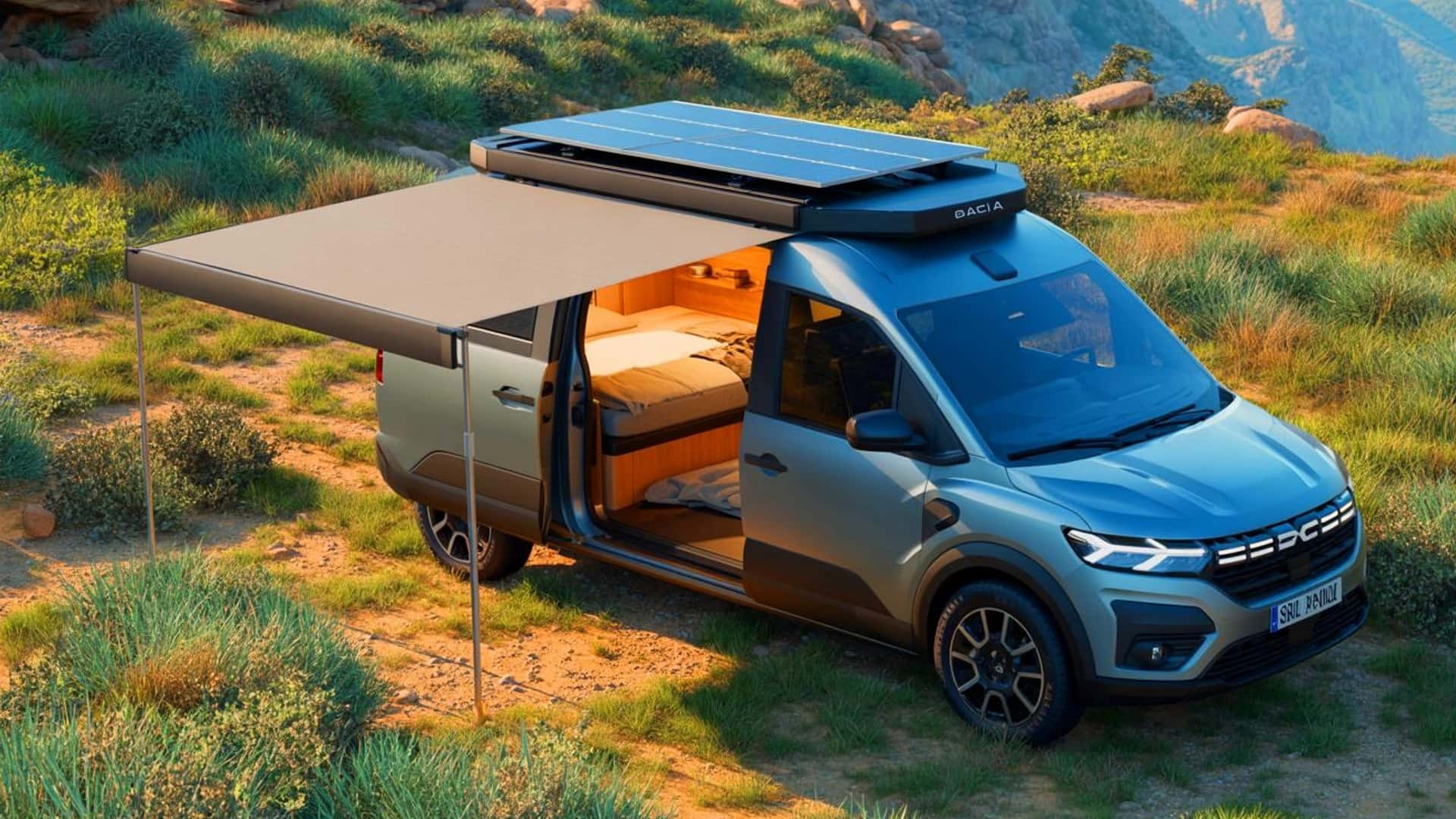 Dacia Sandman, ”mașina-casă” care a făcut valuri pe internet! Imagini spectaculoase