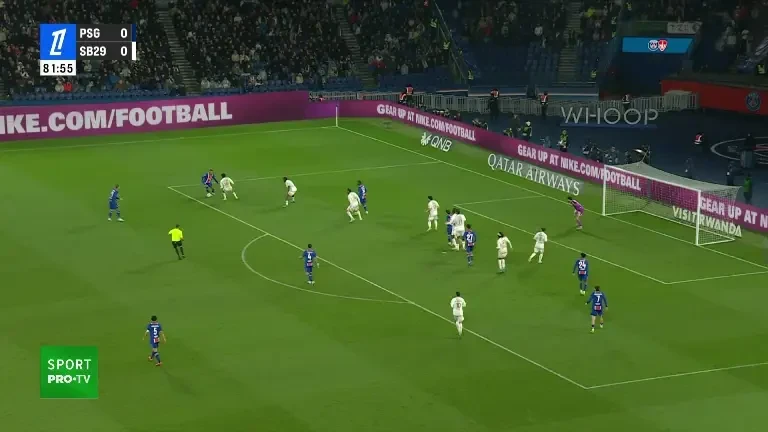 Desire Doue, fază pe cont propriu pentru trei puncte câștigate de PSG târziu, în meciul cu Brest