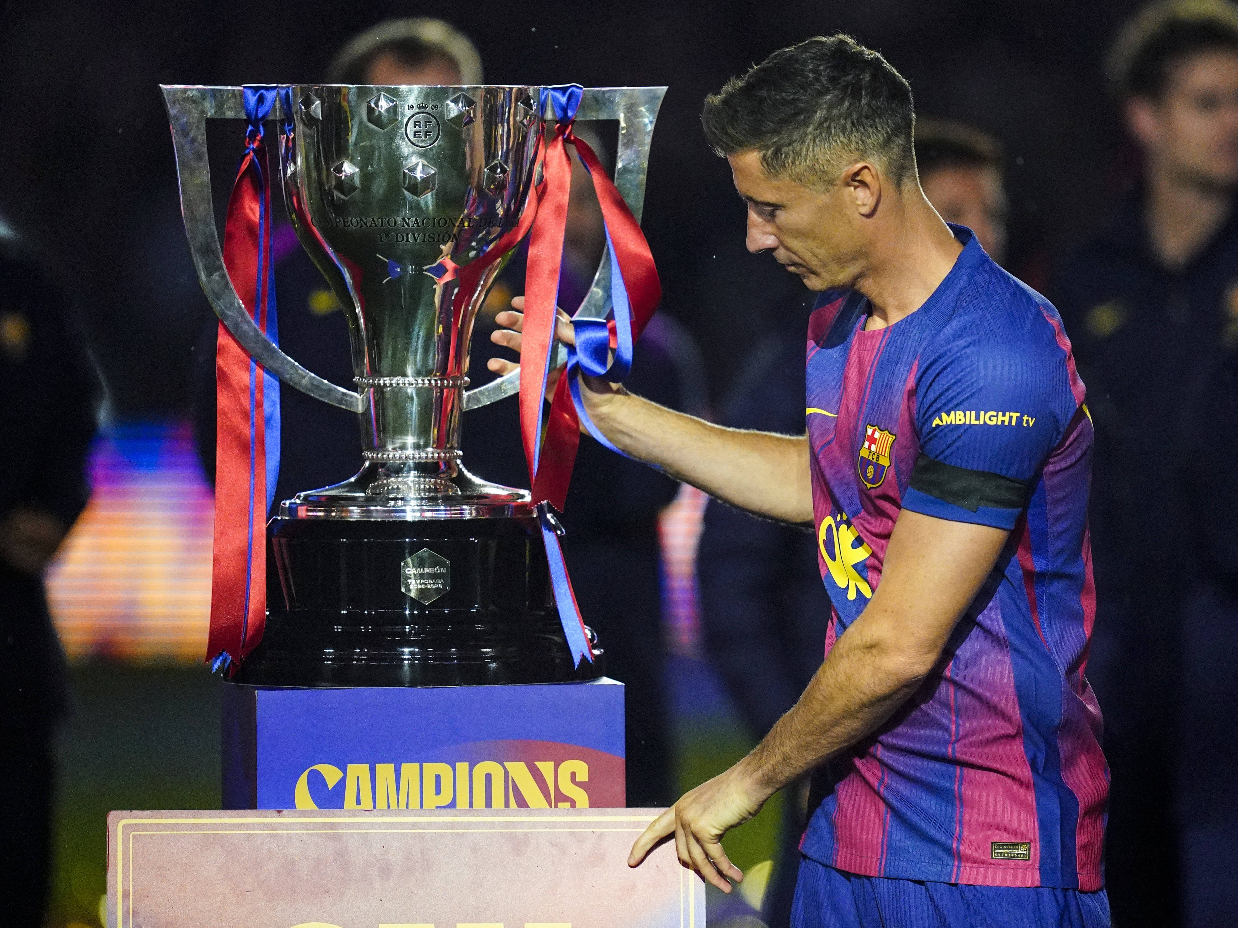 Robert Lewandoski a făcut anunțul chiar în timpul fiestei Barcelonei: ”Tocmai am aflat că mai am 51 de zile de contract”