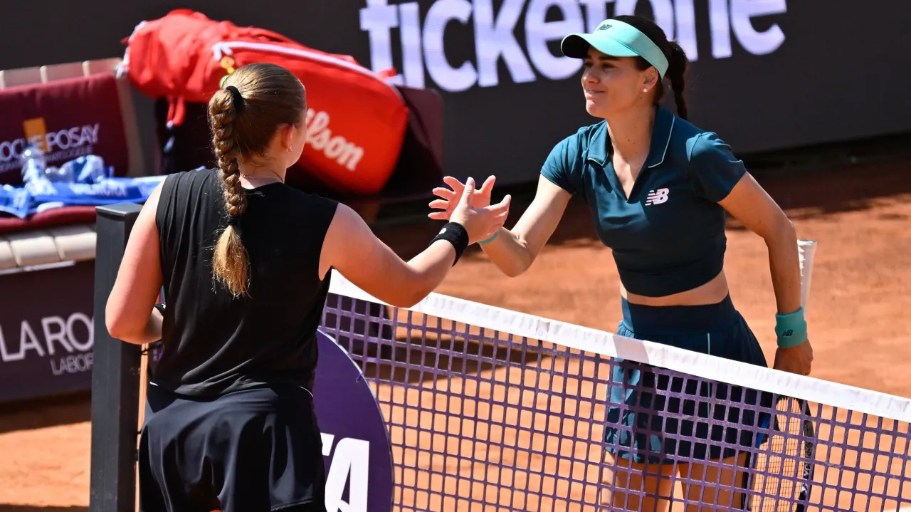 Diferență și de caracter: letona Ostapenko, mult sub clasa arătată de Sorana Cîrstea, la Roma | Sport.ro