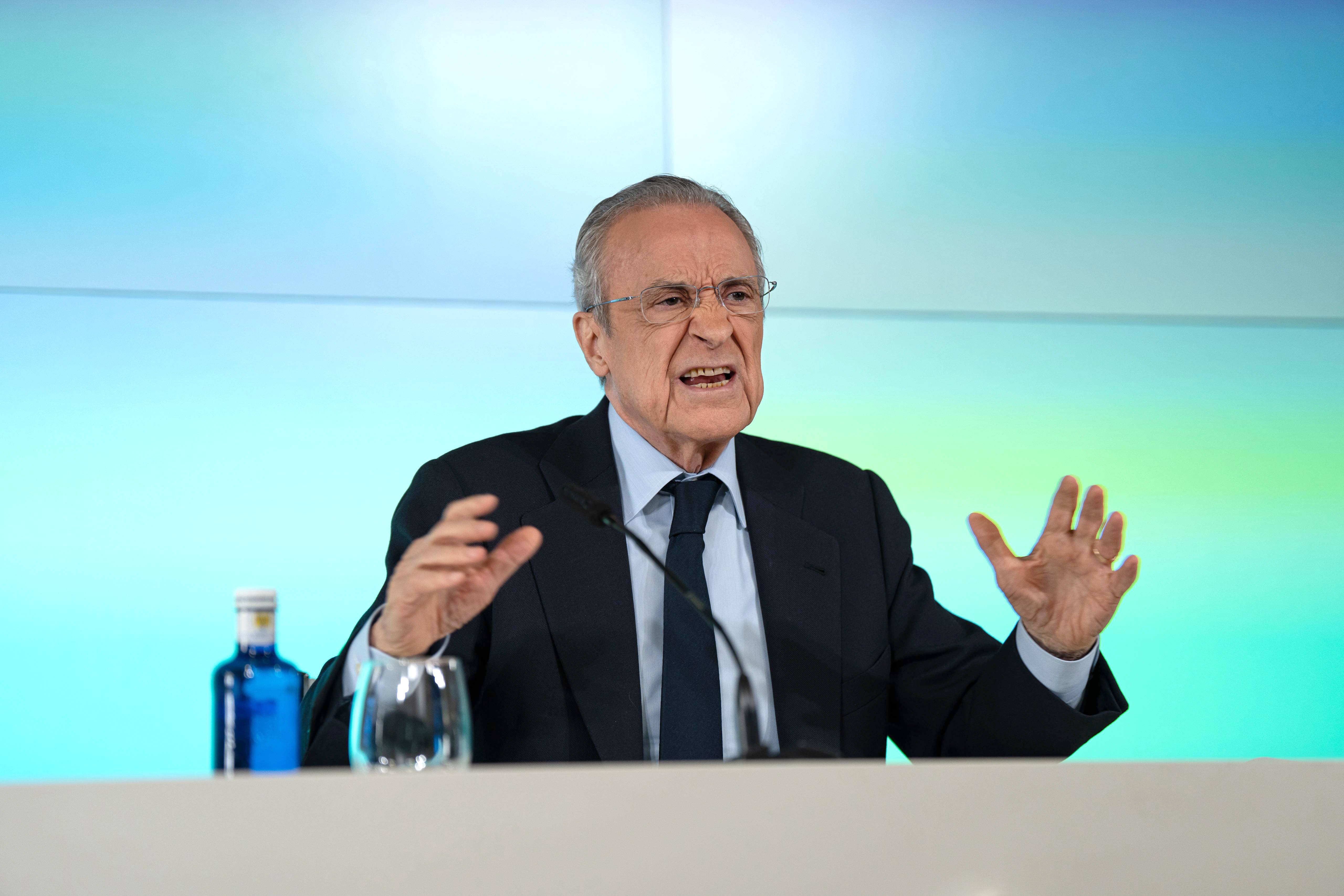 Florentino Perez, conferință de presă misterioasă la Real Madrid în toiul scandalurilor: ”Vor să pună mâna pe club!”