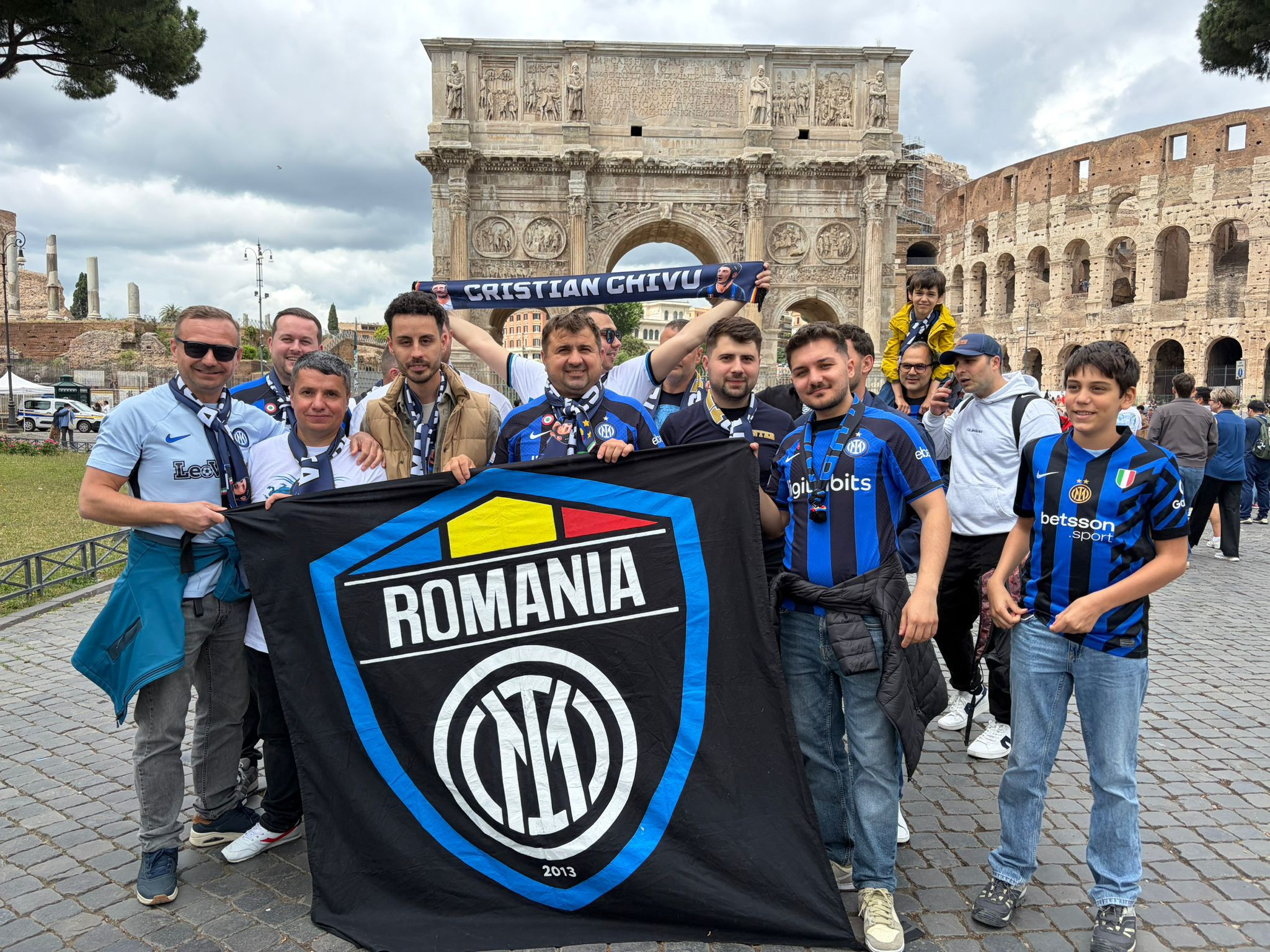 Lazio - Inter, LIVE pe VOYO de la 22:00 | Sport.ro transmite tot ce mișcă de la Roma: fanii români ai ”nerazzurrilor” au ajuns în oraș