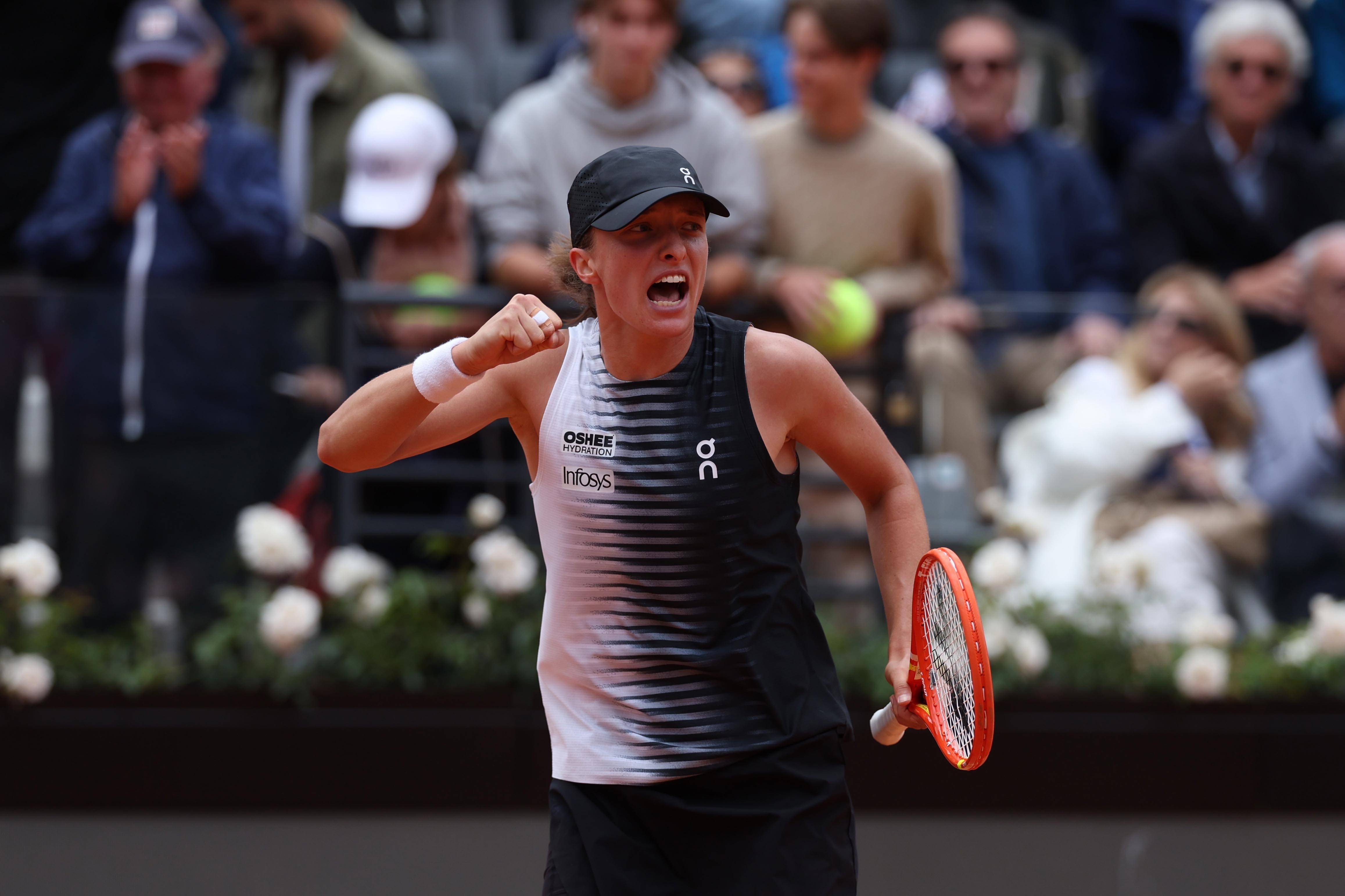 Iga Swiatek a făcut spectacol în sferturi la Roma! Poloneza o poate înfrunta în finală pe Sorana Cîrstea