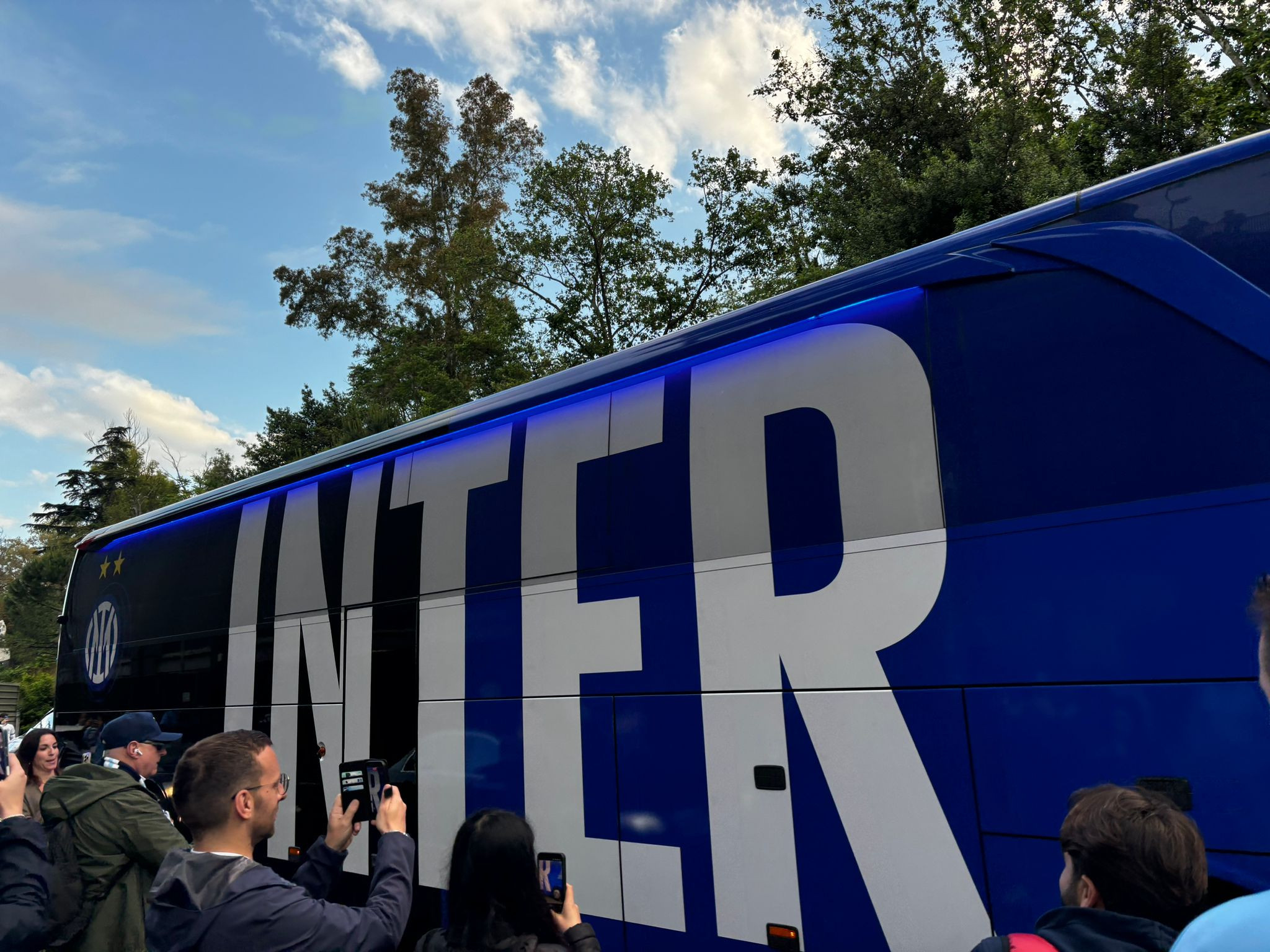 Corespondență de la Roma | Autobuzul lui Inter a ajuns la ”Stadio Olimpico”. Ce au făcut fanii lui Lazio