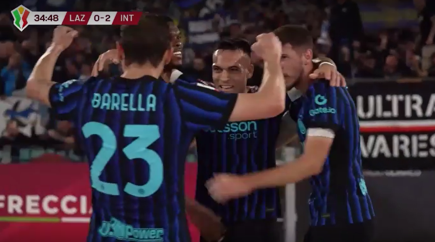 Finala Cupei Italiei, Lazio - Inter 0-2 a fost pe VOYO. Rezumatul meciului prin care Chivu a reușit „dubla”