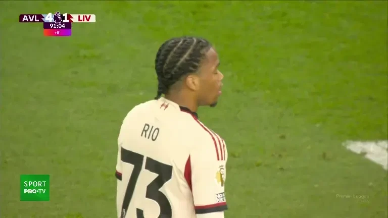 S-a marcat al șaselea gol din Aston Villa - Liverpool, exclusiv pe VOYO