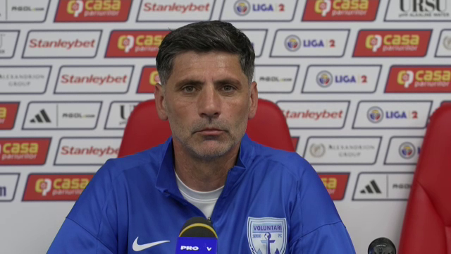 Ce le-a spus Florin Pîrvu jucătorilor după ce FC Voluntari a ratat calificarea directă în Superliga: „M-am dus în vestiar”
