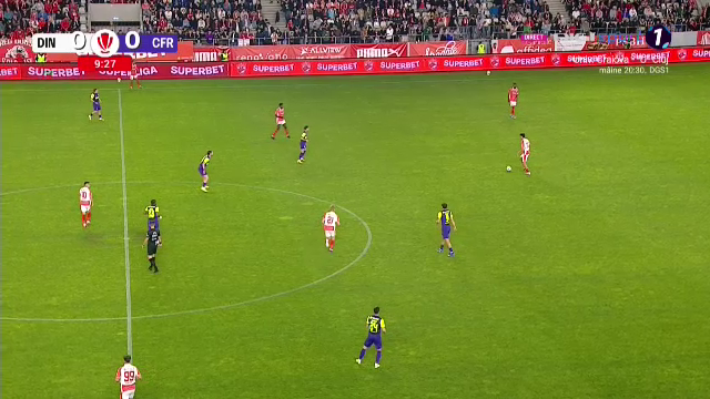 Dinamo - CFR Cluj 0-0, pe Sport.ro acum | Duel de foc în play-off