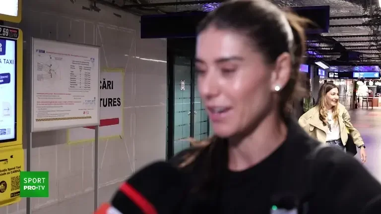 Sorana Cîrstea, interviu la sosirea în România după turneul de la Roma (17 mai 2026)