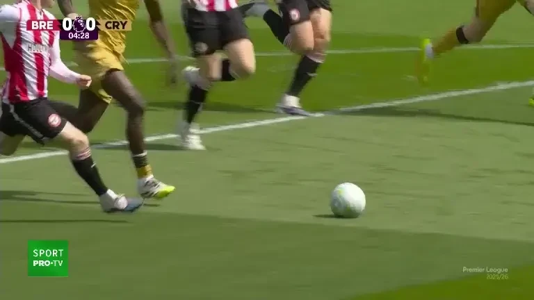 Brentford - Crystal Palace 2-2 (VOYO rezumat)