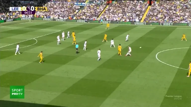 REZUMAT | Leeds - Brighton 1-0! Meciul din Premier League s-a decis în ultimele minute