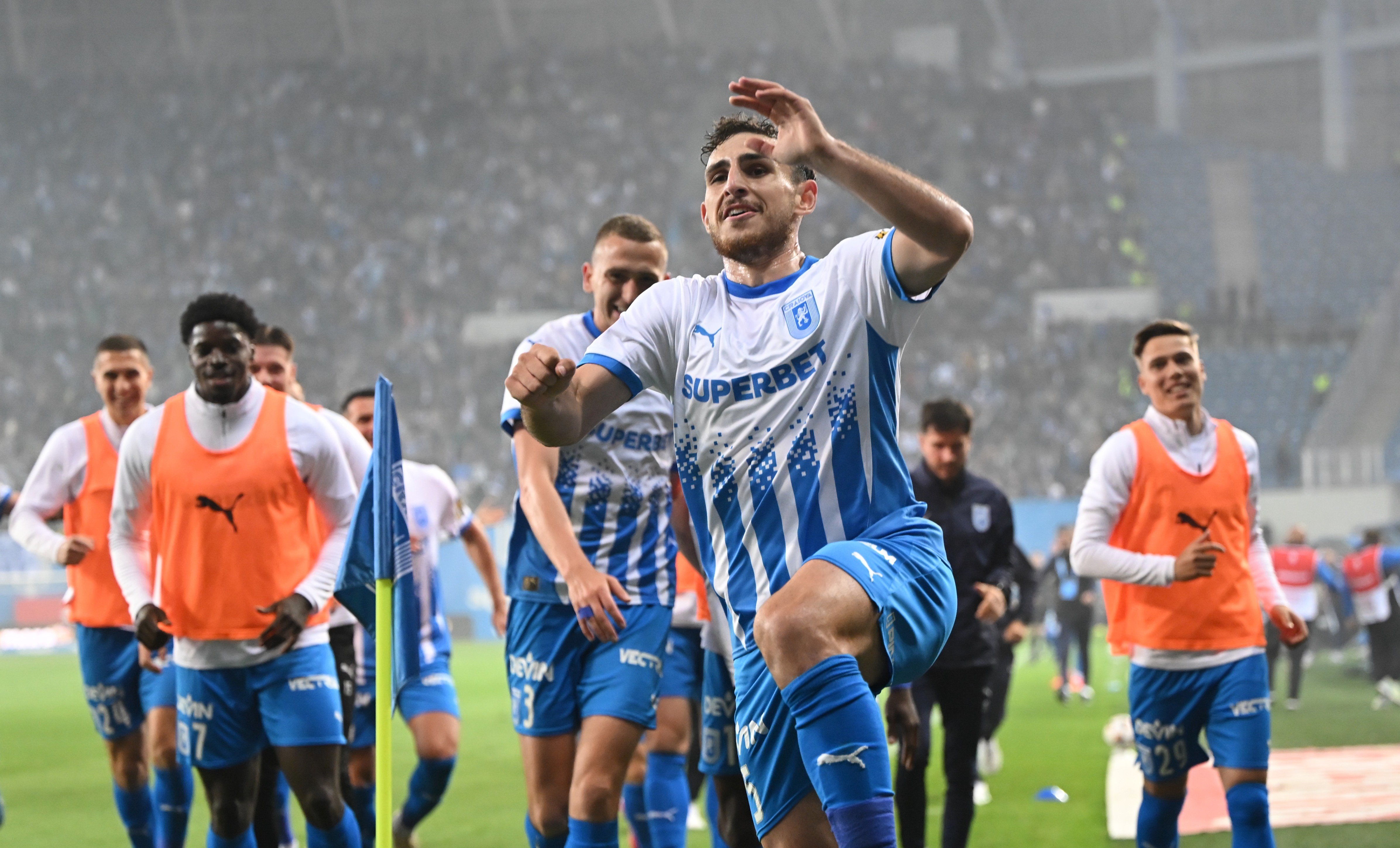 Craiova - ”U” Cluj 5-0, ACUM, pe Sport.ro | Ardelenii sunt groggy! Oltenii nu se opresc din marcat
