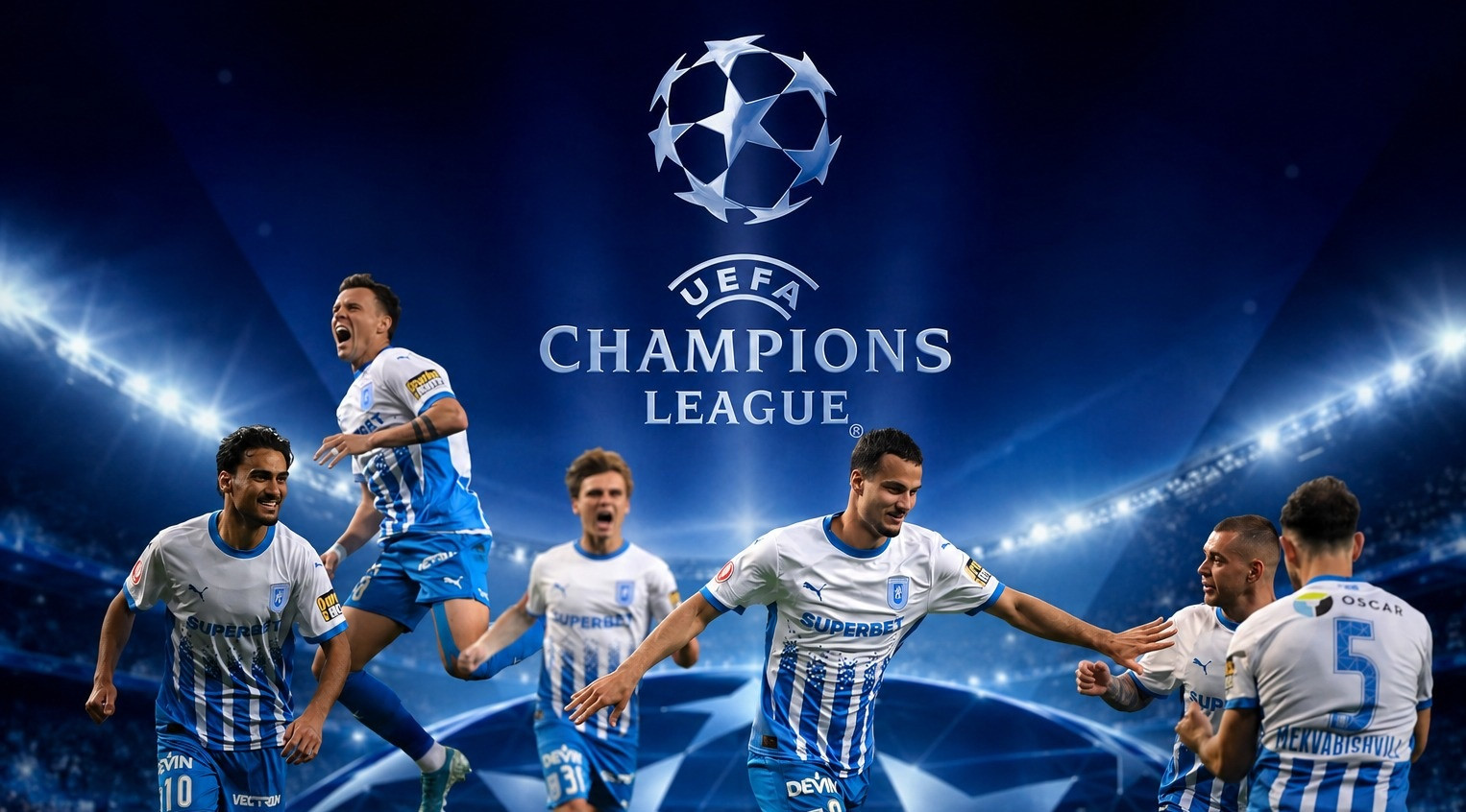 Ce adversari va întâlni Universitatea Craiova în Champions League: misiune dificilă din turul doi