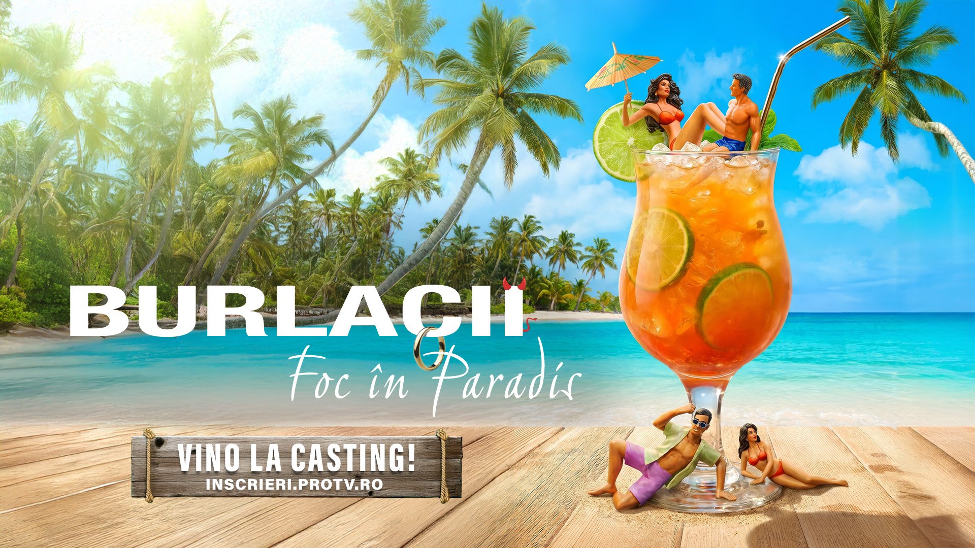 VOYO și PRO TV aduc în România formatul fenomen Burlacii: Foc în Paradis - reality show-ul unde iubirea, tentația și drama rescriu regulile jocului
