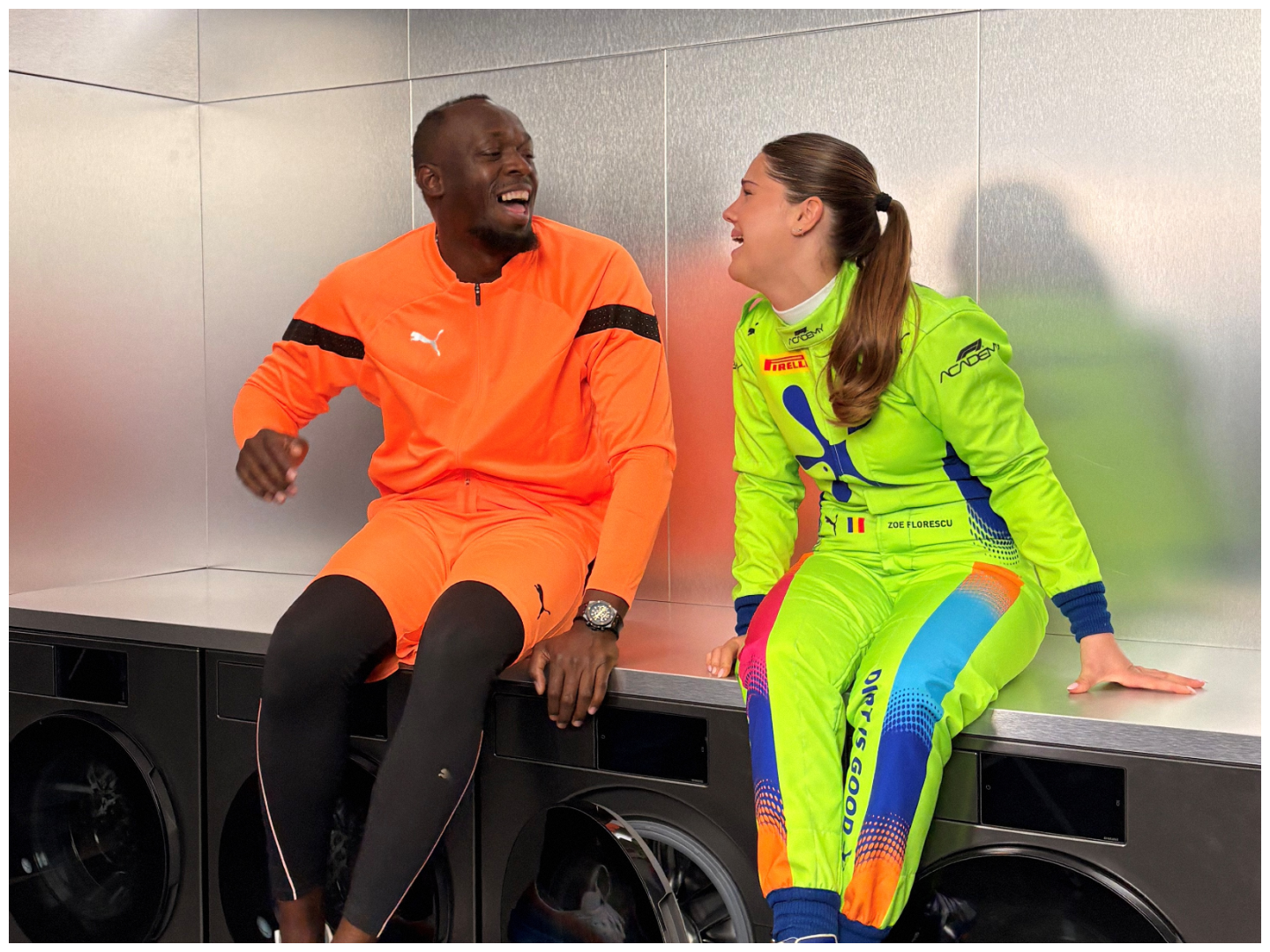 Cine e Zoe Florescu Potolea, românca de 17 ani care rulează alături de Usain Bolt într-o campanie publicitară globală F1 Academy