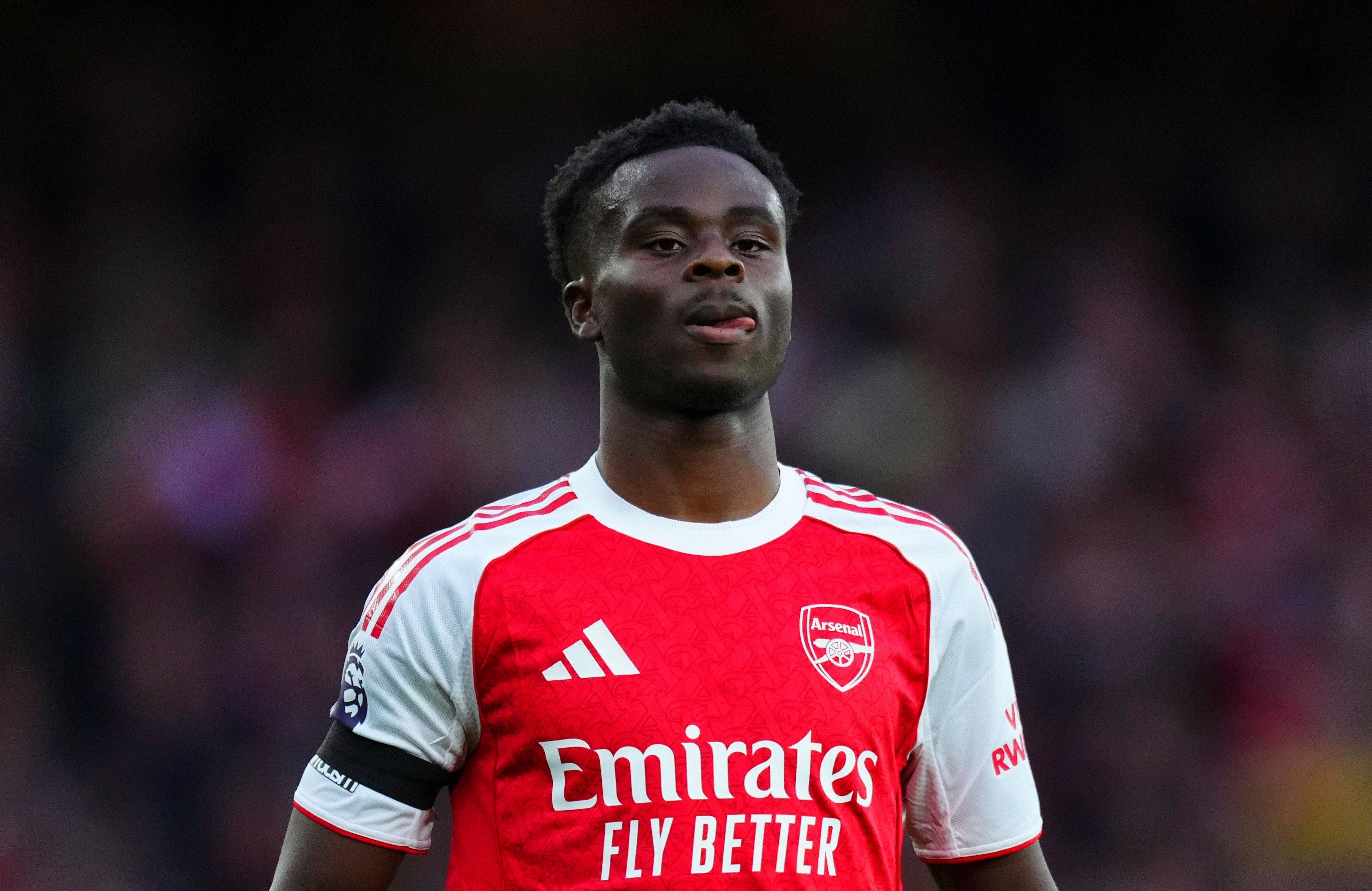 Bukayo Saka, lângă Wayne Rooney! Ce performanță fantastică a atins starul lui Arsenal